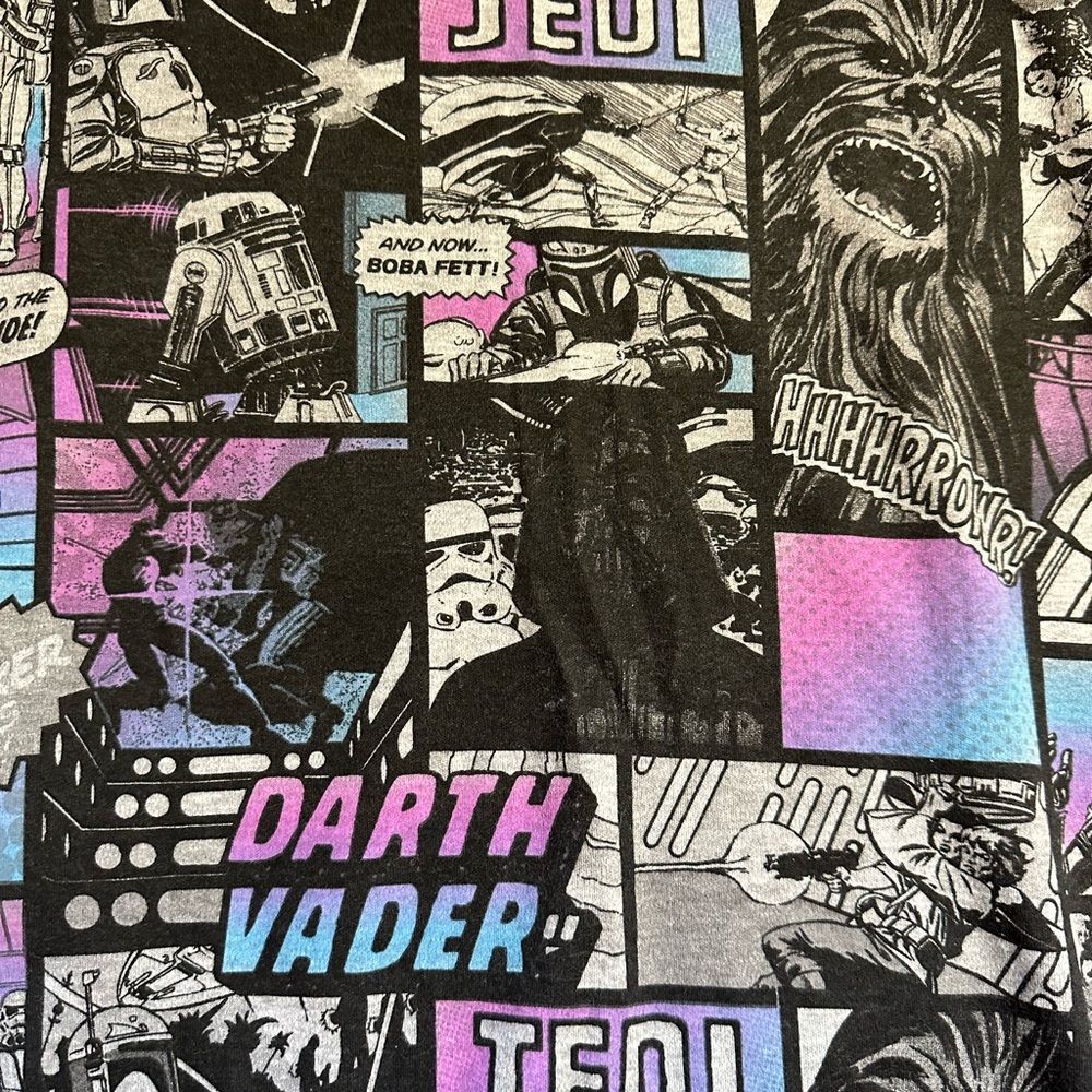 Star Wars Comic Reversible Baseball Tee - Picture 3 of 4